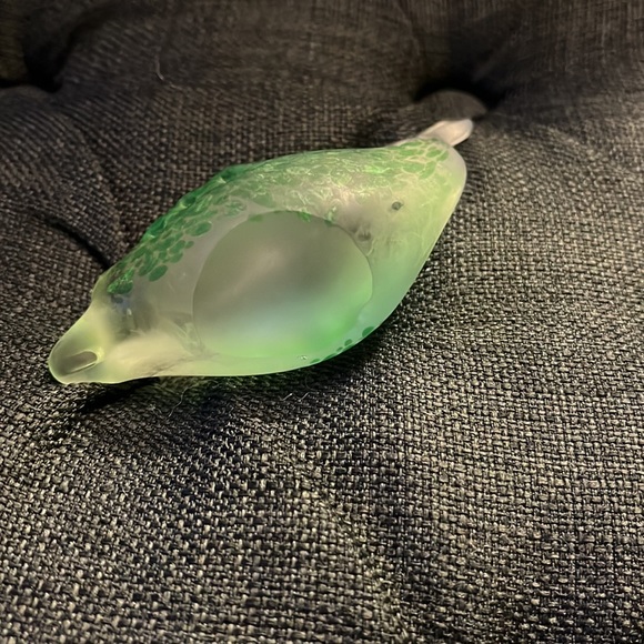 Blown glass dolphin - Picture 7 of 7